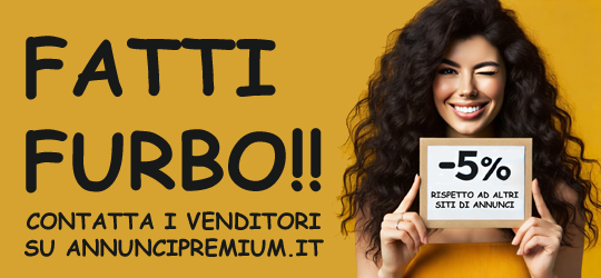 promo 5% meno degli altri siti di annunci