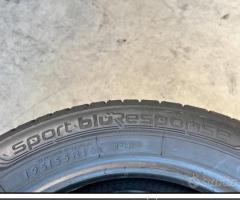 2 Gomme 195/55 R16 87H Dunlop Estive 95% residui