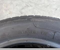 2 Gomme 205/55 R16 91V Kleber Estive 85% residui