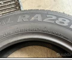 4 Gomme 205/65 R16 C Hankook Estive 90% residui