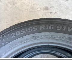 2 Gomme 205/55 R16 91V Kumho Estive 85% residui