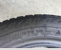 4 Gomme 265/50 R19 Pirelli invernali 80% residui