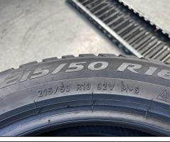 2 Gomme 215/50 R18 92V Pirelli invernali80%residui