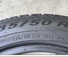 4 Gomme 235/50 R18 Pirelli invernali 80% residui