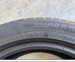 4 Gomme 225/50 R18 Continental invernali85%residui - 3