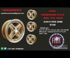 Cromodora TGA ORO 5X13 et20 4x98 Autobianchi FIAT - 1