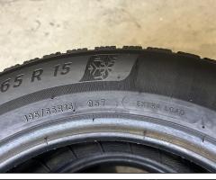 2 Gomme 195/65 R15 95T Michelin inverno 95%residui - 3