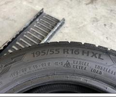 2 Gomme 195/55 R16 91H Barum invernali 95% residui