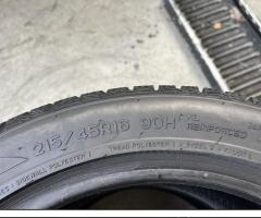 2 Gomme 215/45 R16 90H Nankang invernali90%residui