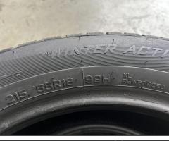 2 Gomme 215/55 R18 99H Nankang inverno 90% residui