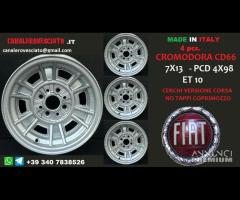 Cromodora CD66 CORSA 7x13 et10 4x98 Fiat 124 128