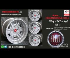 Cerchi cromodora cd66 8x13 4x98 et-3 FIAT - 1