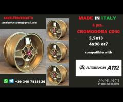 Cromodora Cd30 GOLD 5,5x13 et07 Autobianchi A112 - 2