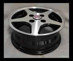 CERCHI LEGA STAR NERO DIAMANTE 5X13 4x98  FIAT - 2