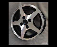 CERCHI LEGA STAR NERO DIAMANTE 5X13 4x98  FIAT - 8