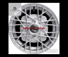 Cerchi ray silver 4,5x 12 4x98 fiat 126 600 900 - 2