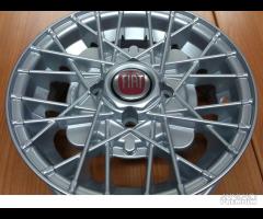 Cerchi ray silver 4,5x 12 4x98 fiat 126 600 900 - 8