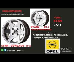 Cerchi RG KBS star 7x 13 4x100 opel renault - 1