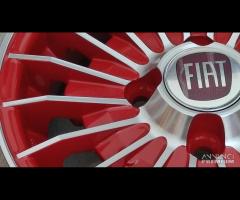 Cerchi grifo 12 pollici 4x98 ROSSO fiat 126 - 19