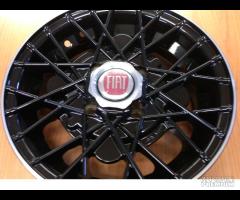 CERCHI RAY NERO 4,5x 12 4x98 FIAT 126 600 900 850 - 5