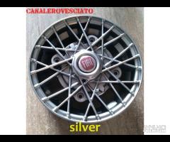 Cerchi RAY SILVER 4,5x12 4x190 fiat 500 l f r - 5