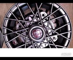 Cerchi RAY SILVER 4,5x12 4x190 fiat 500 l f r - 13