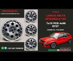 Cerchi 7 X 15 POLLICI 4X98 Lancia delta integrale