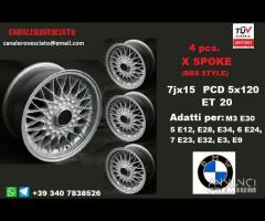 Cerchi bbs 7x 15 5x120 et20 bmw - 1