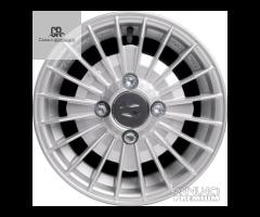 Cerchi grifo 4,5x 12 4x98 silver silver fiat 126