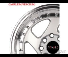 Cerchi Turbo II 6x14 4x98 et25 Fiat Lancia Alfa - 4