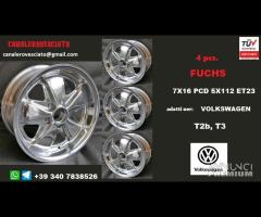 Cerchi fuchs 7x16 5x112 et23 vw lucidi