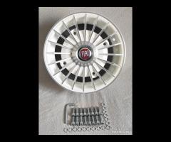 Cerchi grifo 4,5x 12 4x190 n/b fiat 500 l f r - 5