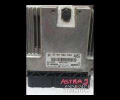 CENTRALINA MOTORE OPEL ASTRA J 55583654 0281018454 - 4