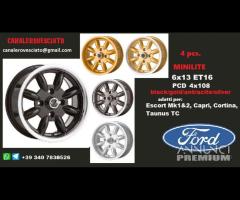 Minilite 6x13 et16 4x108 FORD CITROEN PEUGEOT SAAB - 1