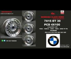 Cerchi SCOMPONIBILI 7X15 15 POLLICI BMW 1502 E30 - 1