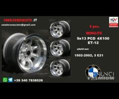 Cerchi minilite 9x13 4x100 et-12 bmw - 1