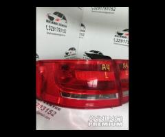 COPPIA FANALI FANALE STOP POSTERIORE SX AUDI A4 B8 - 5