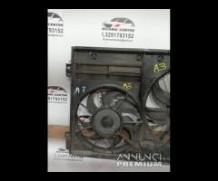 VENTOLA RAFFREDDAMENTO MOTORE AUDI A3 1K0121207BC - 8