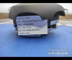 AIRBAG VOLANTE 4 RAZZE NERO AUDI A3 8P SPORBACK 20 - 10