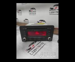 AUTORADIO LETTORE CD MP3 AUDI A3 SPORTBACK 8P00351