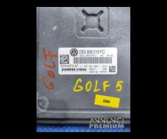 CENTRALINA MOTORE ECU VOLKSWAGEN GOLF 5 GT 2008 03