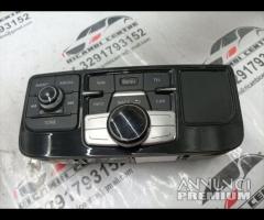 PANNELLO CONTROLLO MULTIMEDIALE AUDI A8 2013 4H291 - 9