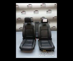 SET COMPLETO SEDILI IN PELLE NERA BMW SERIE 5 F10