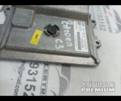 CENTRALINA MOTORE ECU CITROEN C3 980532180 1234108 - 4