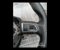 VOLANTE IN PELLE NERA MULTIFUNZIONALE AUDI A3 2008 - 11