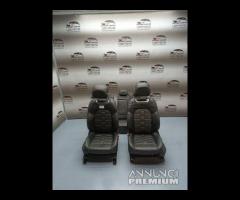 SET SEDILI IN PELLE NERA CITROEN DS5 2015 BERLINA