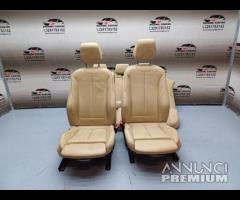 SEDILI IN PELLE BEIGE BMW SERIE 3 F34 GT - 13