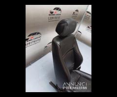 SEDIA IN PELLE NERA ANTERIORE SINISTRA BMW E90 E91 - 10