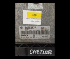 CENTRALINA MOTORE ECU CHEVROLET CAPTIVA 2007 96858 - 7