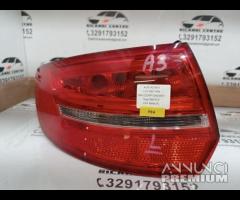 FARO FANALE STOP POSTERIORE SINISTRO AUDI A3 SPORT - 19